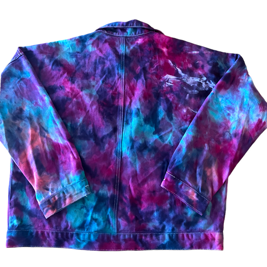 Splotched Denim Jacket