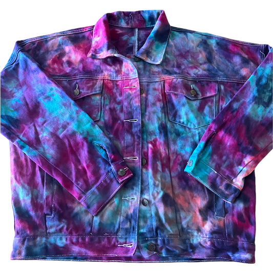 Splotched Denim Jacket