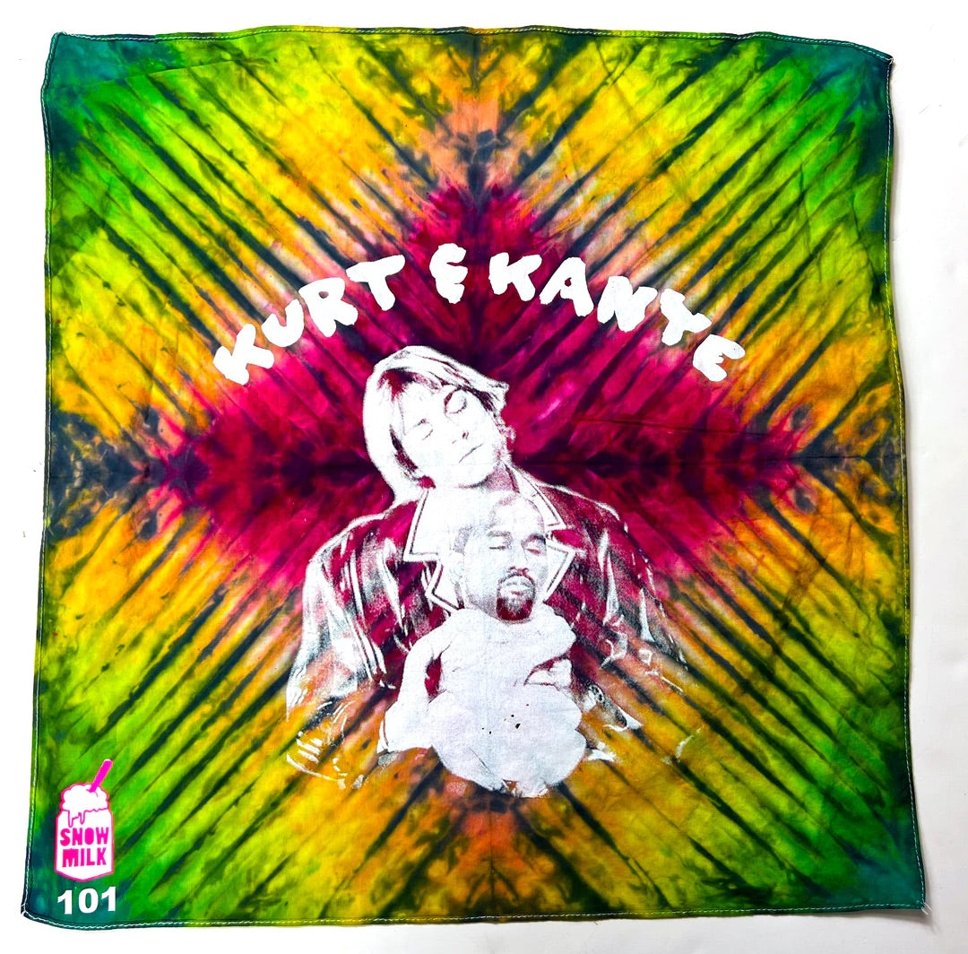 Beebs Boutique X Snow Milk Bandana (Kurt & Kanye)
