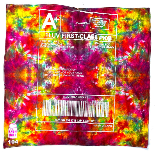 Beebs Boutique X Snow Milk Bandana (Shipping Label)