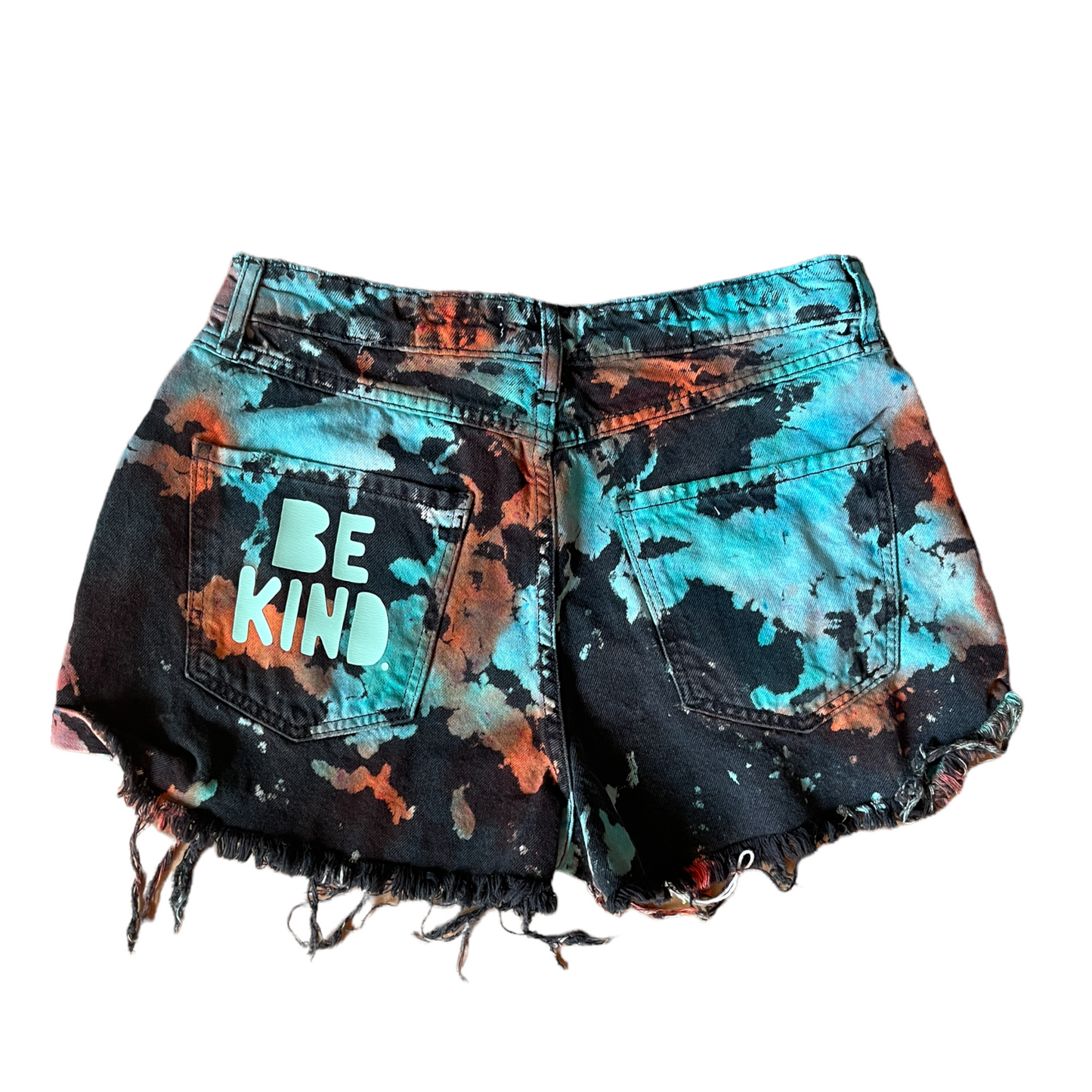 Be Kind Tie Dye Shorts